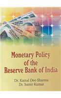 Monetary Policy of the Reserve Bank of India