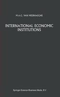 Handbook of International Economic Institutions