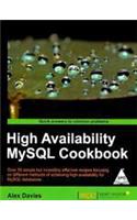High Availability MySQL Cookbook