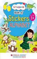 Oswaal Lil Legends Book of Stickers For Kids, Age 3+, To learn about English Alphabet