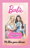 Barbie mi libro para colorear