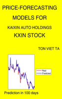 Price-Forecasting Models for Kaixin Auto Holdings KXIN Stock
