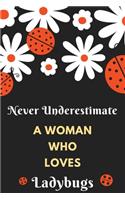 Never Underestimate a Woman Who Loves Ladybugs