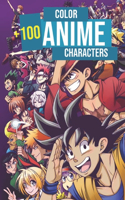 Color 100 anime characters