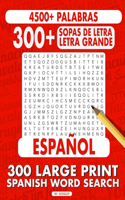 300 Sopas de Letra En ESPANOL LETRA GRANDE