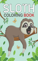Sloth Coloring Book
