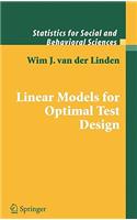 Linear Models for Optimal Test Design