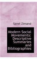 Modern Social Movements: (English)