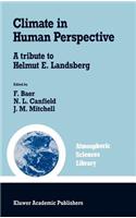Climate in Human Perspective
