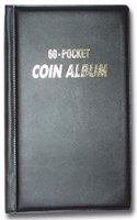 60 Pocket Coin Album for 2x2 Cardboard Flips