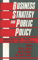 Business Strategy and Public Policy