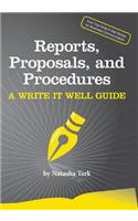 Reports, Proposals, and Procedures