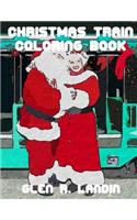 Christmas Train Coloring Book