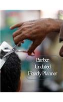 Barber Undated Hourly Planner