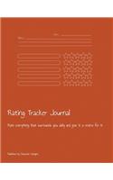 Rating Tracker Journal