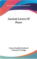 Ancient Lovers of Peace
