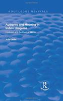 Authority and Meaning in Indian Religions