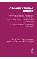 Organizational Choice (RLE: Organizations)