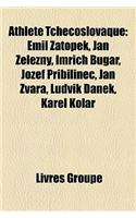 Athlte Tchcoslovaque: Emil Ztopek, Jan Elezn, Imrich Bugr, Jozef Pribilinec, Jn Zvara, Ludvk Dank, Karel Kol(French)