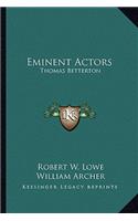Eminent Actors