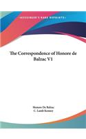 The Correspondence of Honore de Balzac V1