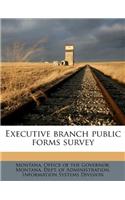 Executive Branch Public Forms Survey