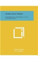 Severe Local Storms: Meteorological Monographs, V5, No. 5, September, 1963