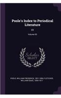 Poole's Index to Periodical Literature