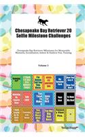 Chesapeake Bay Retriever 20 Selfie Milestone Challenges Chesapeake Bay Retriever Milestones for Memorable Moments, Socialization, Indoor & Outdoor Fun, Training Volume 3