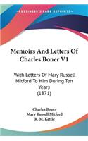 Memoirs And Letters Of Charles Boner V1