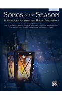 Songs of the Season Medium High Voice