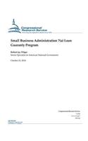 Small Business Administration 7(a) Loan Guaranty Program