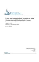 China and Proliferation of Weapons of Mass Destruction and Missiles