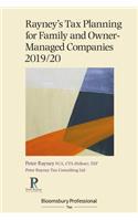 Rayney's Tax Planning for Family and Owner-Managed Companies 2019/20