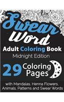 Swear Word Adult Coloring Book