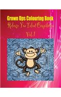 Grown Ups Colouring Book Release You Talent Compilation Vol. 1 Mandalas