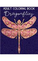 Adult Coloring Book - Dragonflies