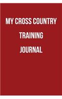 My Cross Country Training Journal: Blank Lined Journal