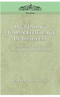 Increasing Human Efficiency in Business