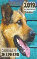 German Shepherd 2019 Mini Wall Calendar (UK Edition)