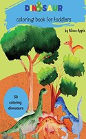 Dinosaur coloring book for toddlers