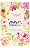 Sermon Notes Journal