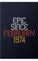 Epic Since February 1974