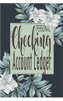 Personal Checking Account Ledger