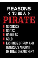 Reasons To Be A Pirate