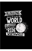 Blogging world: 6x9 blogging - blank with numbers paper - notebook - notes