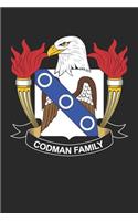 Codman: Codman Coat of Arms and Family Crest Notebook Journal (6 x 9 - 100 pages)