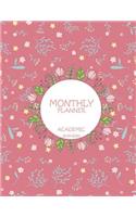 Monthly Planner Academic 2019-2020