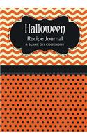 Halloween Recipe Journal: A Blank DIY Cookbook