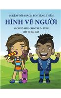 Sách tô màu cho trẻ 7+ tuổi (Hình vẽ người)